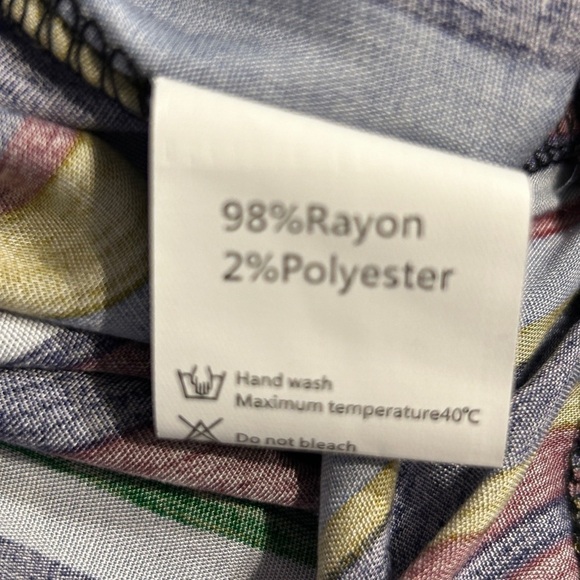 We 1 Fit Men’s Swim Trunks Striped Mulit-color Quick Dry Size-XL NWT - Picture 7 of 9